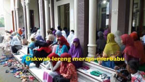 Kajian rutin di lereng gunung merapi